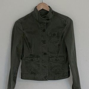 GAP ARMY GREEN JACKET SIZE 8